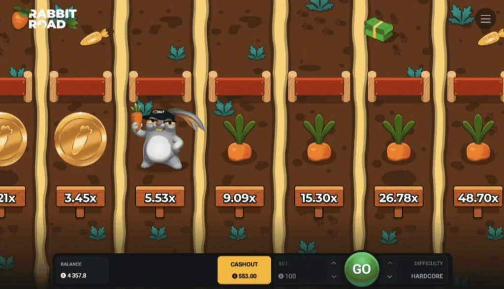 Hvordan Rabbit Road Spillet Fungerer