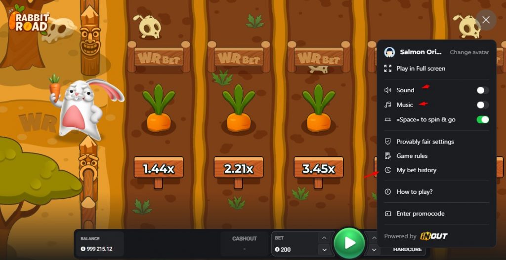 Rabbit Road Casino Spiel