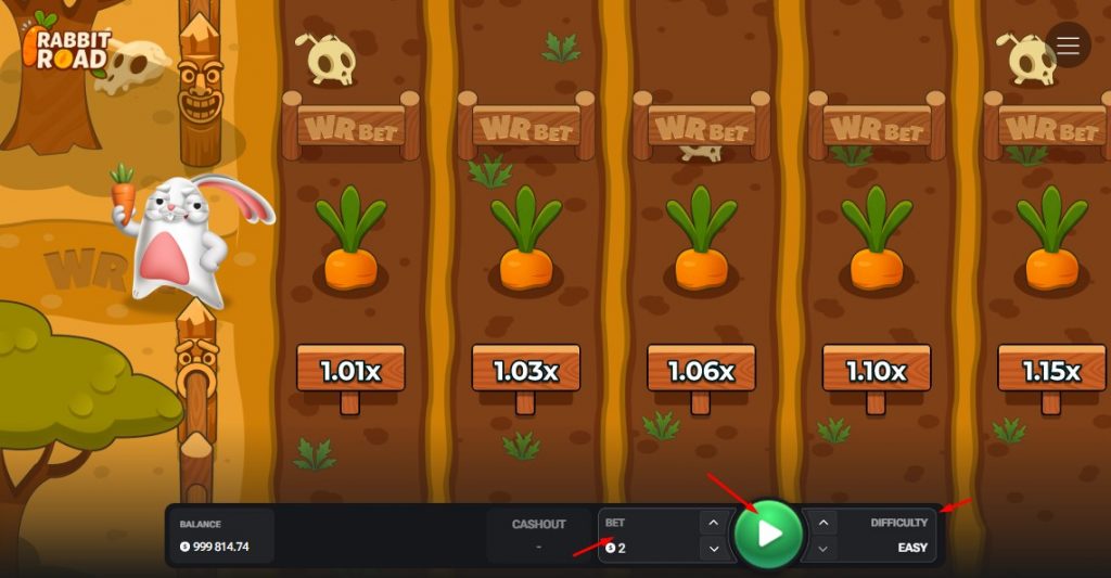 Rabbit Road Casino Spiel