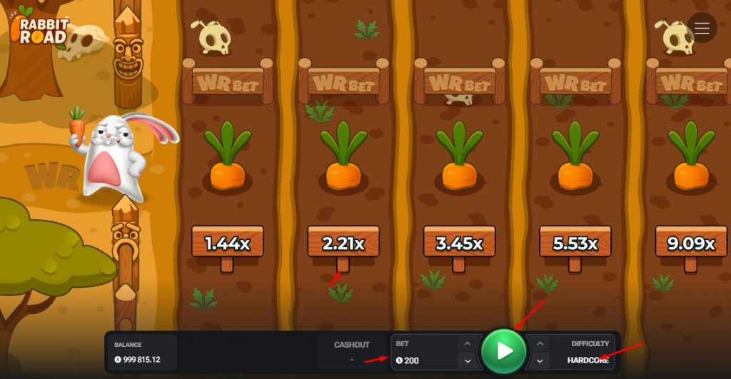 Rabbit Road Casino Spiel